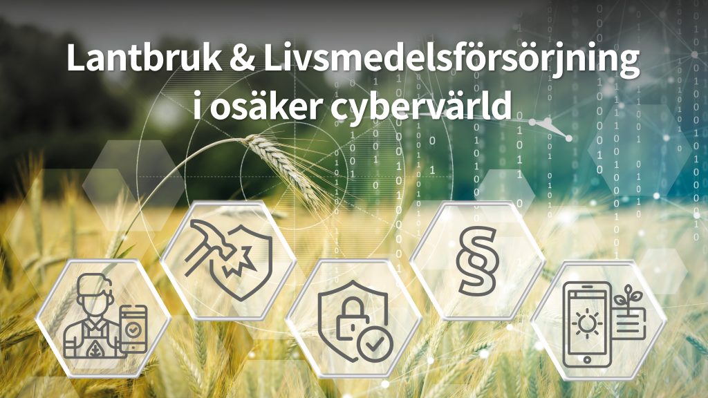 Lunchseminarie Osäkerhet i cybervärlden | SmartAgri