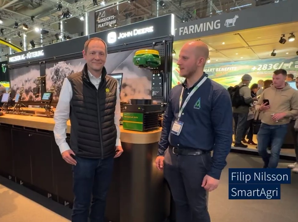 Agritechnica 2025: SmartAgri möter John Deere och datalösningen HarvestLab